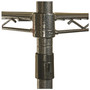 Alera Wire Shelving Starter Kit, Four-Shelf, 48w x 24d x 72h, Black Anthracite View Product Image