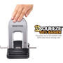 Bostitch 40-Sheet EZ Squeeze Two-Hole Punch, 9/32" Holes, Black/Silver (ACI2340) View Product Image