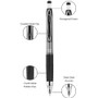 uniball 207 Mechanical Pencil, 0.7 mm, HB (#2), Black Lead, Black Barrel, Dozen View Product Image
