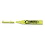 Avery HI-LITER Desk-Style Highlighters, Fluorescent Yellow Ink, Chisel Tip, Yellow/Black Barrel, 200/Box (AVE24130) View Product Image