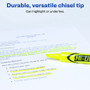Avery HI-LITER Desk-Style Highlighters, Fluorescent Yellow Ink, Chisel Tip, Yellow/Black Barrel, 200/Box (AVE24130) View Product Image