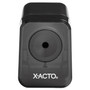 X-ACTO Model 1818 XLR Office Electric Pencil Sharpener, AC-Powered, 3.5 x 5.5 x 4.5, Black/Silver/Smoke (EPI1818X) View Product Image