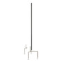 Ghent Clear Partition Extender with Attached Clamp, 29 x 3.88 x 18, Thermoplastic Sheeting View Product Image