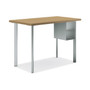 HON Coze Writing Desk Post Legs with U-Storage Compartment, 5.75" x 28", Silver, 4 Legs/Set View Product Image