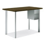 HON Coze Writing Desk Worksurface, Rectangular, 42" x 24", Florence Walnut View Product Image