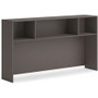 HON Mod HLPLDH72 Hutch - 39.8" Height x 72" Width x 14" Depth - Finish: Slate Teak Product Image 