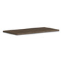 HON Coze Writing Desk Worksurface, Rectangular, 48" x 24", Florence Walnut View Product Image