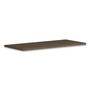 HON Coze Writing Desk Worksurface, Rectangular, 54" x 24", Florence Walnut View Product Image