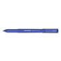 Paper Mate Write Bros. Ballpoint Pen, Stick, Fine 0.8 mm, Blue Ink, Blue Barrel, Dozen (PAP2124512) View Product Image