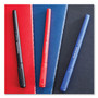 Paper Mate Write Bros. Ballpoint Pen, Stick, Fine 0.8 mm, Blue Ink, Blue Barrel, Dozen (PAP2124512) View Product Image