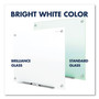 Quartet Brilliance Glass Dry-Erase Boards, 36 x 24, White Surface (QRTG23624W) View Product Image