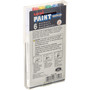 uni-Paint Permanent Marker, Fine Bullet Tip, Assorted Colors, 6/Set (UBC63720) View Product Image