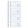 TOPS Second Nature Phone Call Book, Two-Part Carbonless, 5 x 2.75, 4 Forms/Sheet, 400 Forms Total (TOP74620) View Product Image