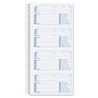 TOPS Second Nature Phone Call Book, Two-Part Carbonless, 5 x 2.75, 4 Forms/Sheet, 400 Forms Total View Product Image