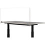 Safco Desktop Privacy & Wellness Panel - Clear - (SAF7517CL) Product Image 