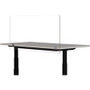 Safco Desktop Privacy & Wellness Panel - Clear - (SAF7516CL) Product Image 
