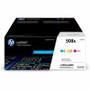 HP 508A Original Laser Toner Cartridge - Cyan, Magenta, Yellow - 3 / Each Product Image 