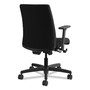 HON Ignition Series Fabric Low-Back Task Chair, Supports Up to 300 lb, 17" to 21.5" Seat Height, Black (HONIT105CU10) View Product Image
