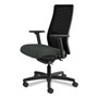 HON Ignition Series Mesh Mid-Back Work Chair, Supports Up to 300 lb, 17.5" to 22" Seat Height, Iron Ore Seat, Black Back/Base View Product Image