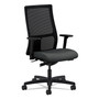HON Ignition Series Mesh Mid-Back Work Chair, Supports Up to 300 lb, 17.5" to 22" Seat Height, Iron Ore Seat, Black Back/Base (HONIW103CU19) View Product Image