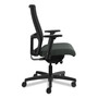 HON Ignition Series Mesh Mid-Back Work Chair, Supports Up to 300 lb, 17.5" to 22" Seat Height, Iron Ore Seat, Black Back/Base View Product Image
