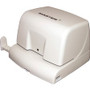 Master Products Compact Electric 2-Hole Punch - 2 Punch Head(s) - 12 Sheet of 20lb Paper - 1/4" Punch Size - Round Shape - 4.5" Width x 6.1" Depth x 3.6" Height Product Image 