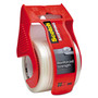 Scotch Reinforced Strength Shipping and Strapping Tape in Dispenser, 1.5" Core, 1.88" x 10 yds, Clear (MMM50) View Product Image