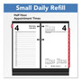 AT-A-GLANCE Desk Calendar Refill with Tabs, 3.5 x 6, White Sheets, 12-Month (Jan to Dec): 2024 View Product Image