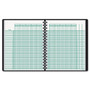 AT-A-GLANCE Undated Class Record Book, Nine to 10 Week Term: Two-Page Spread (35 Students), 10.88 x 8.25, Black Cover View Product Image