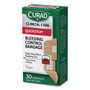 Curad QuickStop Flex Fabric Bandages, Assorted, 30/Box (MIICUR5245V1) View Product Image