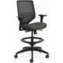 HON Solve Task Stool - Ink Seat Color - Foam Seat Material - Black Back Color - Mesh Back Material - Black Frame Color Product Image 