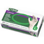 Curad Powder Free Latex Exam Gloves - Large Size - White - Textured - For Healthcare Working Product Image 
