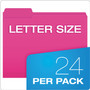 Pendaflex 1/3 Tab Cut Letter Recycled Top Tab File Folder - 8 1/2" x 11" - (PFX40523) Product Image 