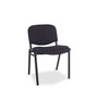 Alera Continental Series Stacking Chairs, Supports Up to 250 lb, 19.68" Seat Height, Black, 4/Carton View Product Image