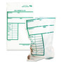 Quality Park Cash Transmittal Bags, Printed Info Block, 6 x 9, Clear, 100/Pack (QUA45220) View Product Image