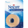 Nexcare Waterproof Tape - 15 ft Length x 1" Width - Aqua - Foam - Dispenser Included - Water Proof Product Image 