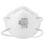 3M N95 Particle Respirator 8200 Mask, Standard Size, 20/Box (MMM8200) View Product Image