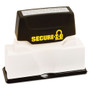 COSCO Secure-I-D Security Stamp, Obscures Area 2.5 x 0.31, Black (COS034590) View Product Image