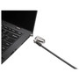 Clicksafe 2.0 Keyed Laptop Lock, 6ft Steel Cable, Silver, Two Keys (KMW64435) Product Image 