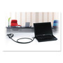 Kensington Desk Mount Cable Anchor, Gray/White (KMW64613) View Product Image