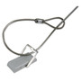 Kensington Desk Mount Cable Anchor, Gray/White (KMW64613) View Product Image