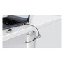 Kensington MicroSaver 2.0 Keyed Laptop Lock, 6 ft Steel Cable, Silver, 2 Keys (KMW65020) View Product Image