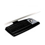 3M Easy Adjust Keyboard Tray, Standard Platform, 23" Track, Black View Product Image