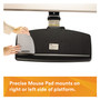 3M Easy Adjust Keyboard Tray, Standard Platform, 23" Track, Black View Product Image