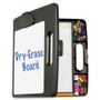 Officemate Portable Dry Erase Clipboard Case, 0.5" Clip Capacity, Holds 8.5 x 11 Sheets, Charcoal (OIC83382) View Product Image