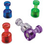 Officemate Push Pin Magnets - Translucent - 10 / Pack Product Image 