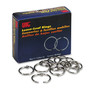 Officemate Book Rings, 1" Diameter, 100/Box (OIC99701) View Product Image