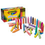 Crayola Ultimate Sidewalk Chalk, 4" x 0.5" Diameter, 60 Assorted Colors, 64/Set (CYO512064) View Product Image