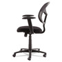 OIF Swivel/Tilt Mesh Task Chair with Adjustable Arms, Supports Up to 250 lb, 17.72" to 22.24" Seat Height, Black View Product Image