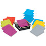 Post-it Pop-up Notes Clear Top Pop-up Note Dispenser, For 3 x 3 Pads, Black, Includes 50-Sheet Pad of Canary Yellow Pop-up Pad View Product Image